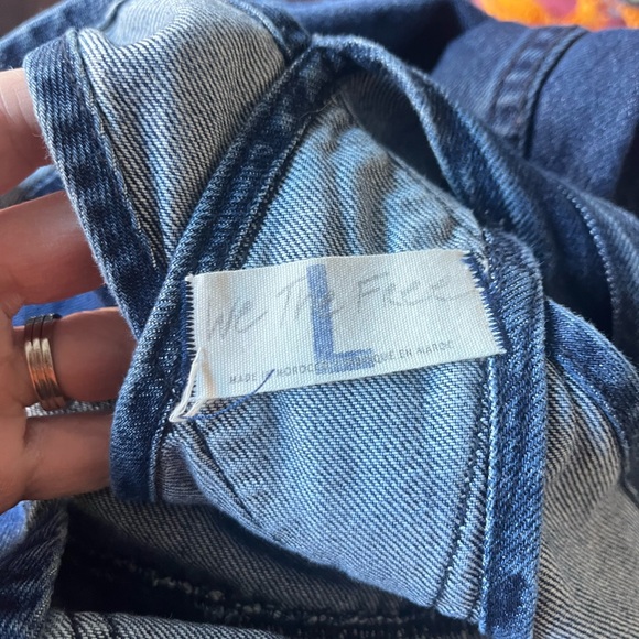 We the Free Ziggy Denim Overalls Large - Picture 9 of 11